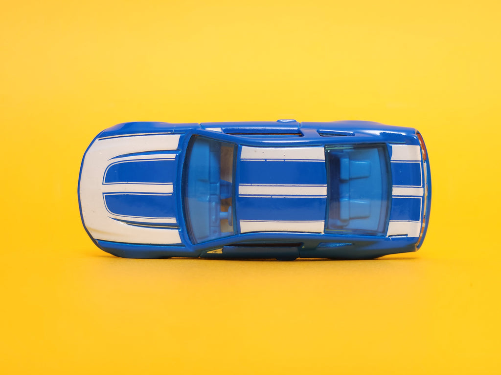 2010 Ford Mustang GT: Blue – 2010 Mattel Hot Wheels Basic