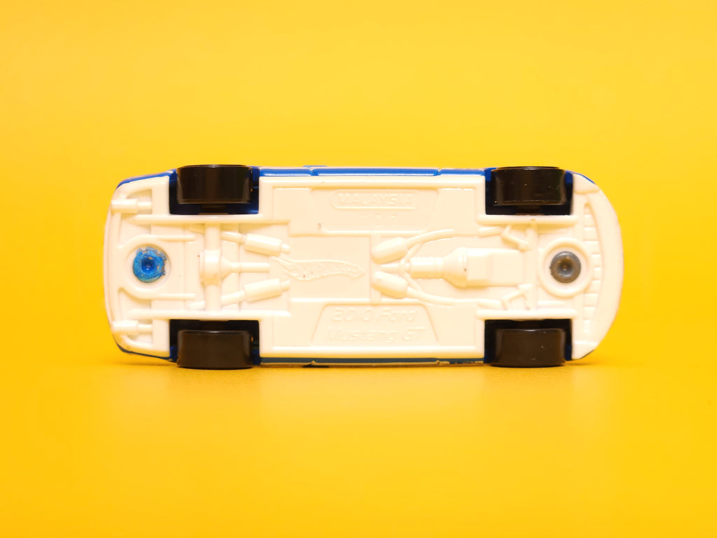 2010 Ford Mustang GT: Blue – 2010 Mattel Hot Wheels Basic