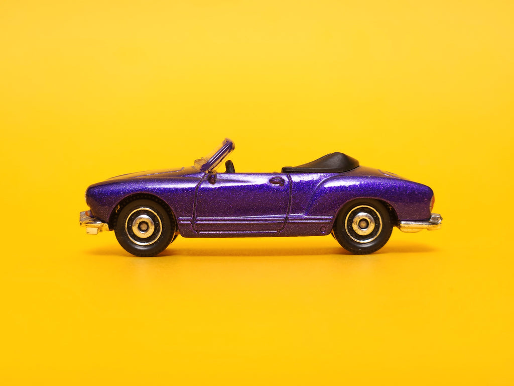 Type 14 Karmann Ghia Conv't - 1969: Metalflake Purple – 2010 Mattel Matchbox Basic
