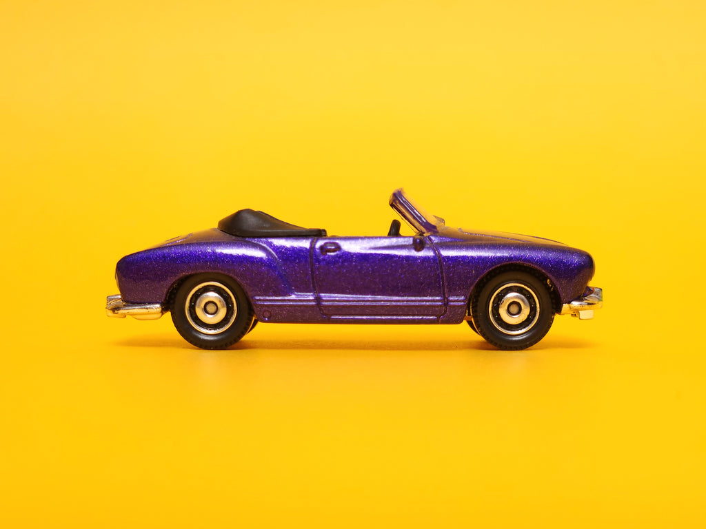 Type 14 Karmann Ghia Conv't - 1969: Metalflake Purple – 2010 Mattel Matchbox Basic