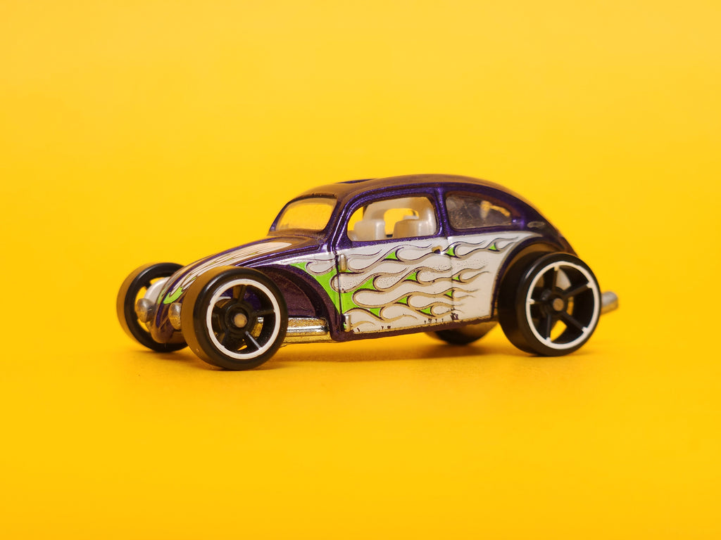 Custom Volkswagen Beetle: Metalflake Purple – 2009 Mattel Hot Wheels Basic