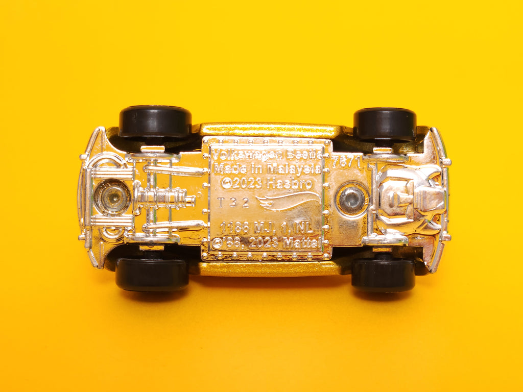 Volkswagen Beetle: Bumblebee Metalflake gold – 2024 Mattel Hot Wheels Basic