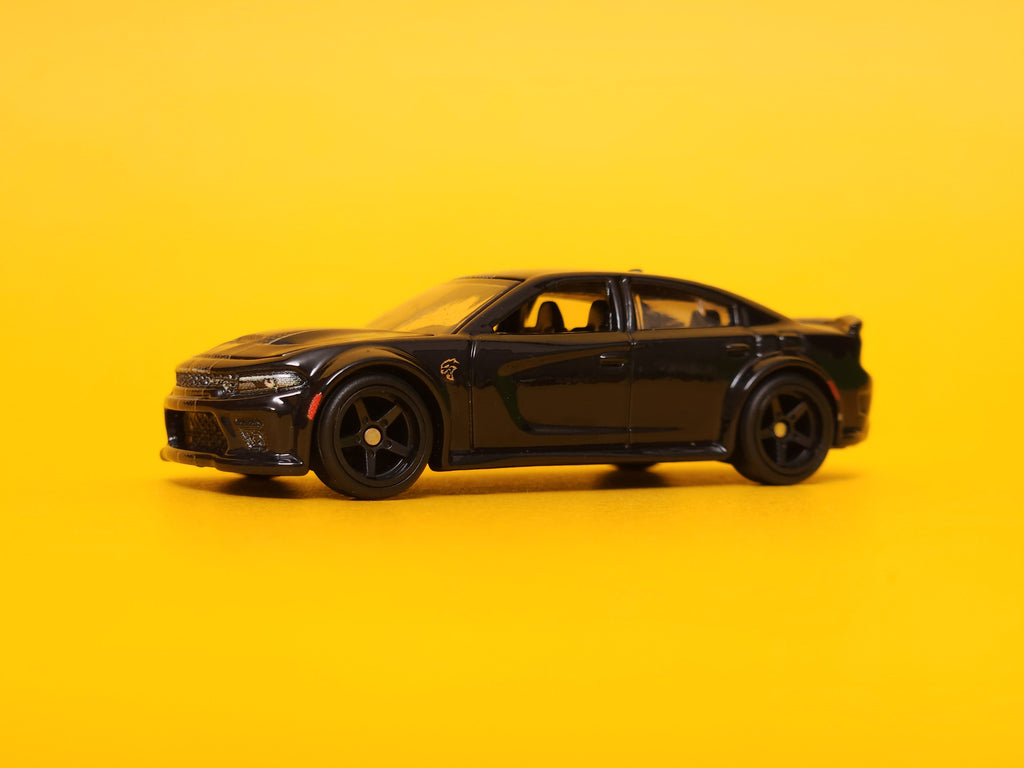 '20 Dodge Charger Hellcat: Fast & Furious Gloss Black Clearcoat – 2021 Mattel Hot Wheels Premium 1st Edition