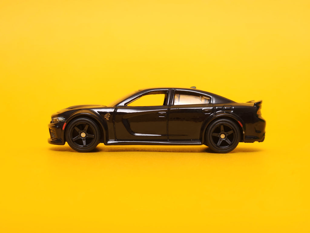 '20 Dodge Charger Hellcat: Fast & Furious Gloss Black Clearcoat – 2021 Mattel Hot Wheels Premium 1st Edition