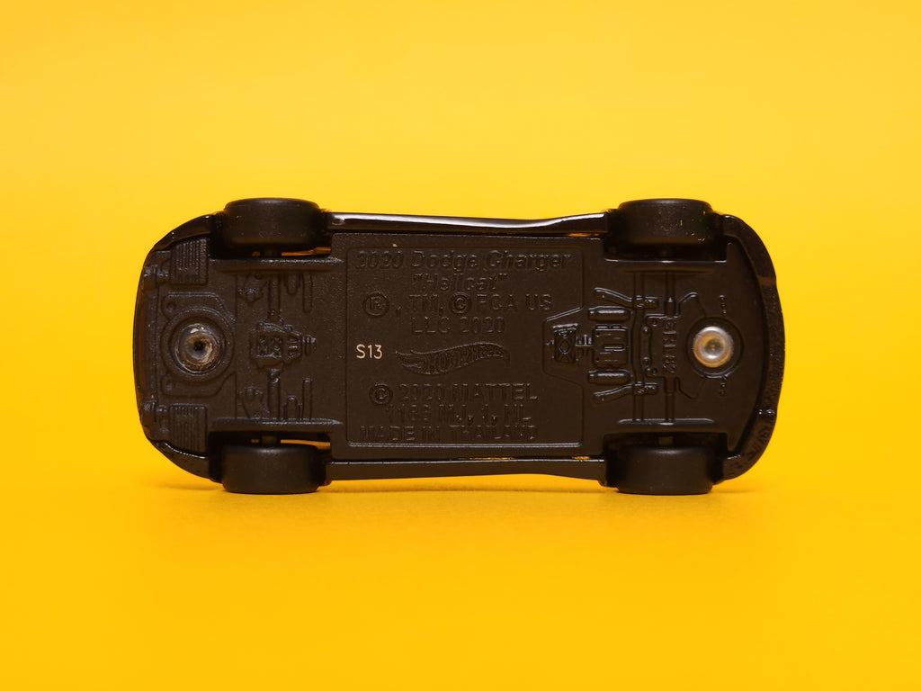 '20 Dodge Charger Hellcat: Fast & Furious Gloss Black Clearcoat – 2021 Mattel Hot Wheels Premium 1st Edition