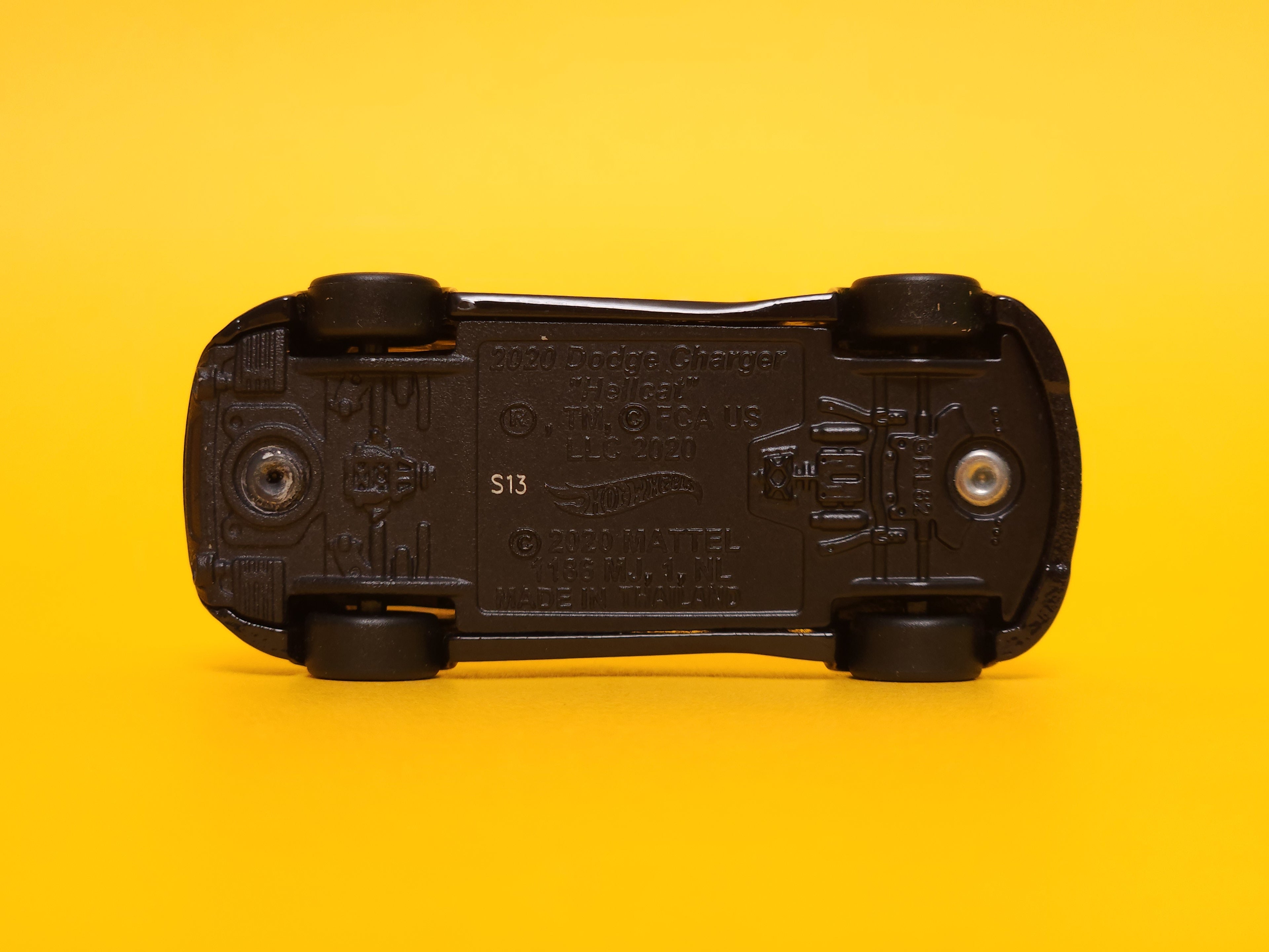 '20 Dodge Charger Hellcat: Fast & Furious Gloss Black Clearcoat – 2021 Mattel Hot Wheels Premium 1st Edition