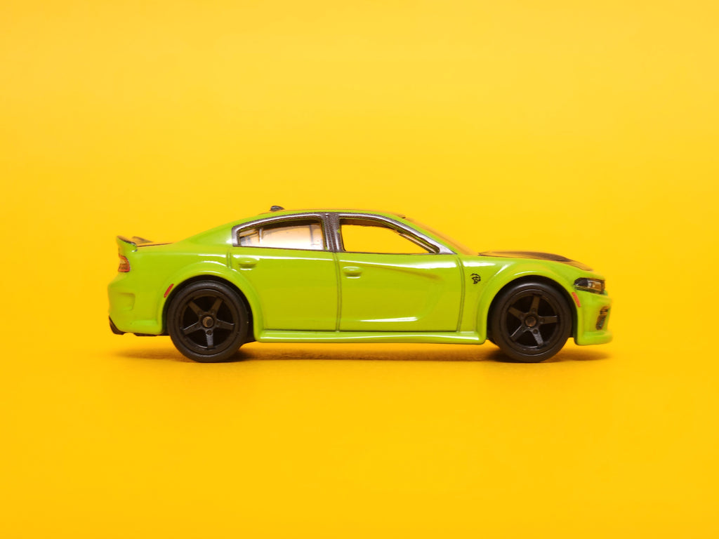 '20 Dodge Charger Hellcat: Acid Green – 2022 Mattel Hot Wheels Premium