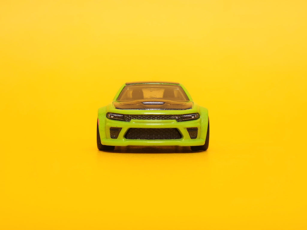 '20 Dodge Charger Hellcat: Acid Green – 2022 Mattel Hot Wheels Premium