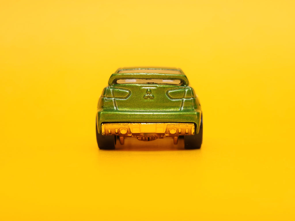 2008 Lancer Evolution: Metallic Green – 2010 Mattel Hot Wheels Basic