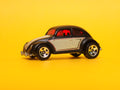Volkswagen Beetle: Matte Black – 2008 Mattel Hot Wheels Basic