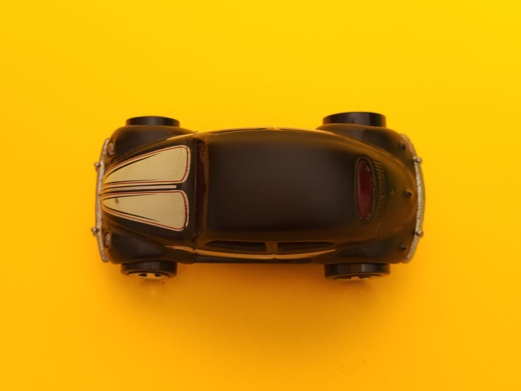 Volkswagen Beetle: Matte Black – 2008 Mattel Hot Wheels Basic