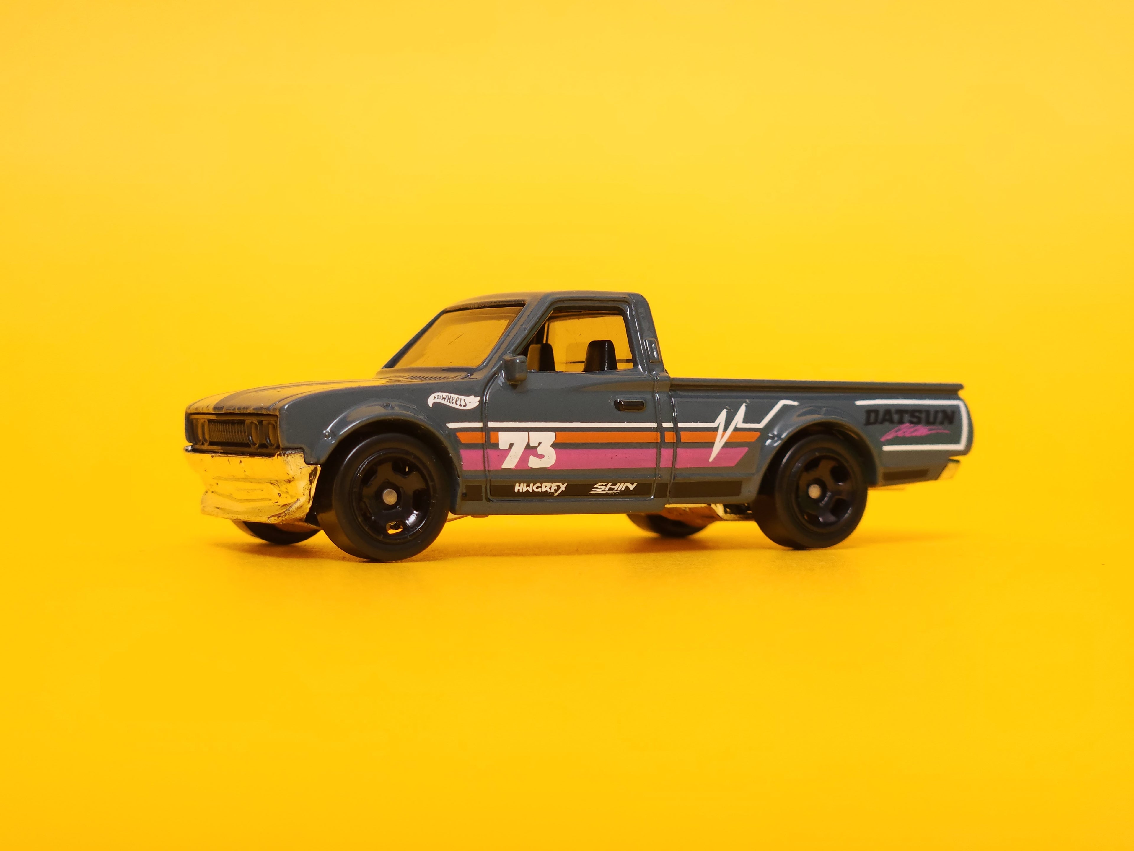 Datsun 620: Gray – 2024 Mattel Hot Wheels Basic