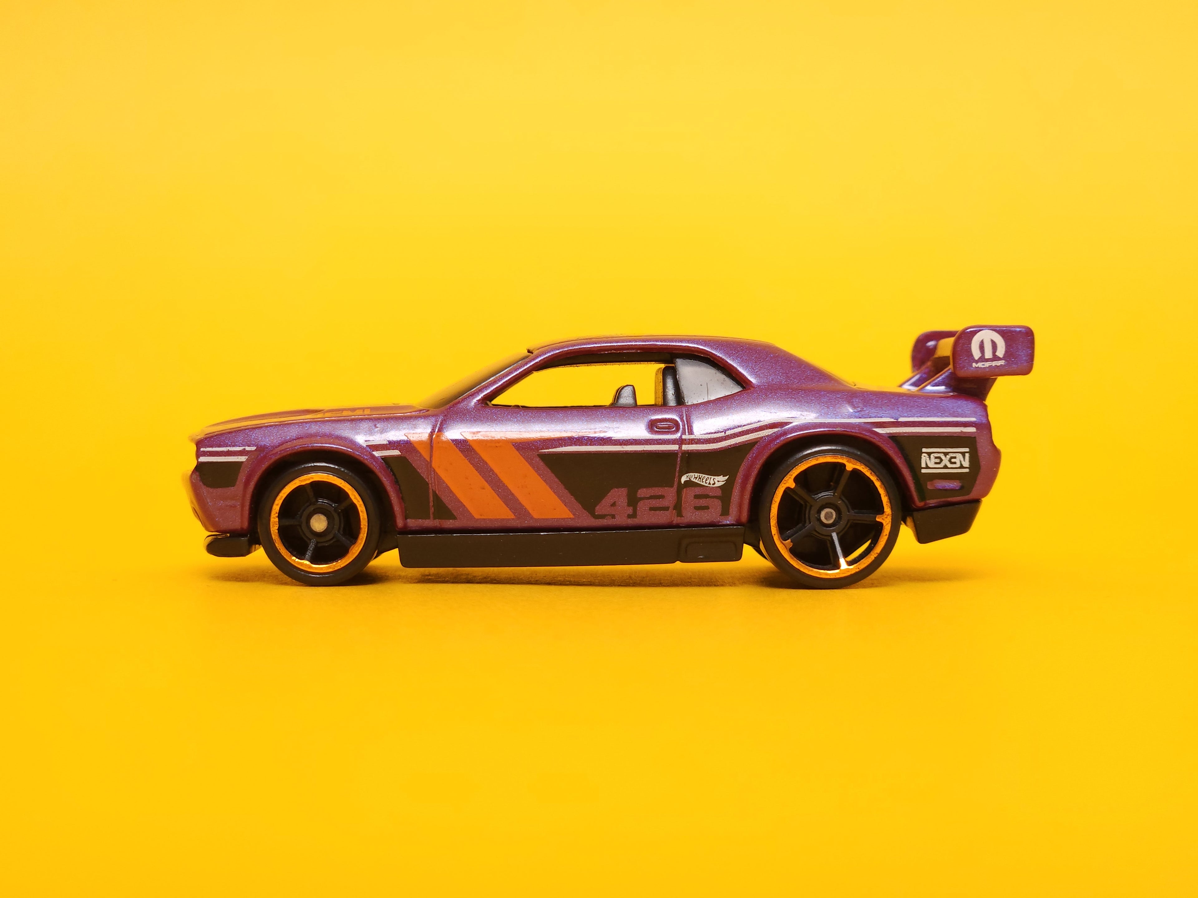 Dodge Challenger Drift Car: Violet Pearl – 2019 Mattel Hot Wheels Basic