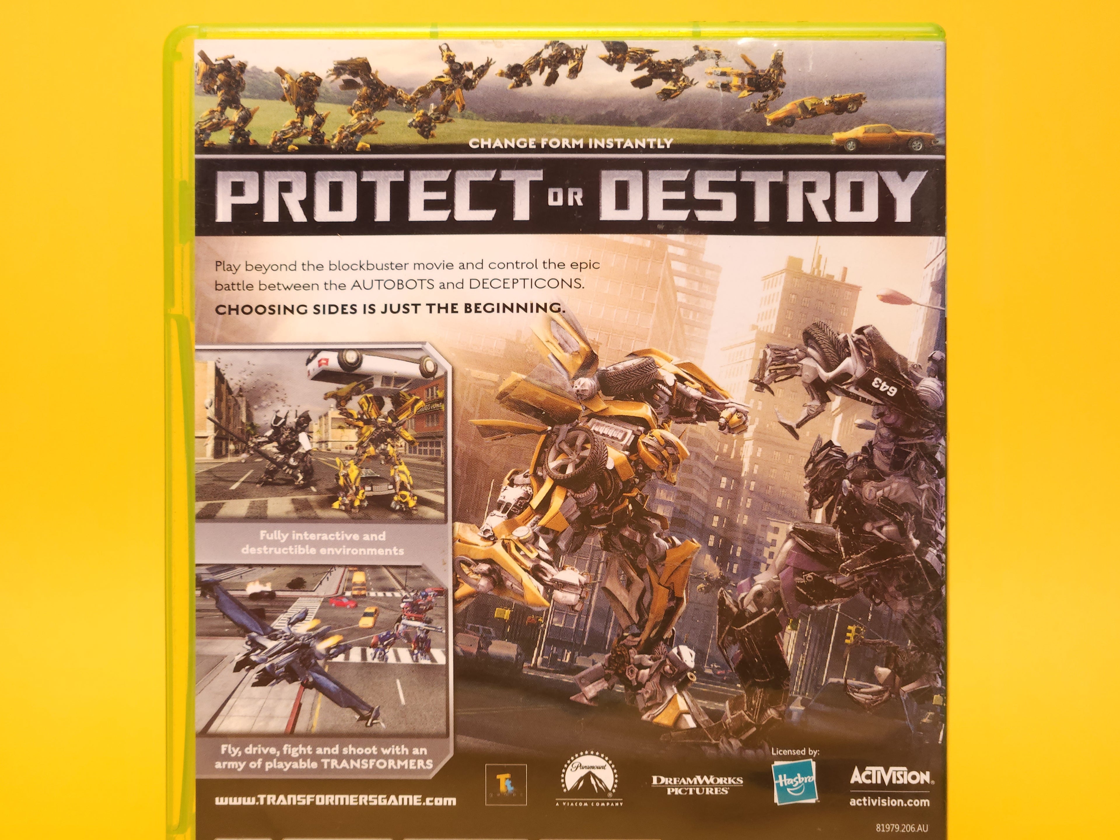 Transformers: The Game – 2007 Xbox 360