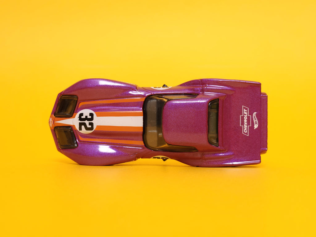 '76 Greenwood Corvette: Metalflake Plum – 2024 Mattel Hot Wheels Basic