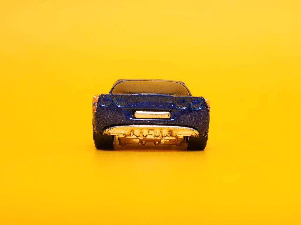 C6 Corvette: Metallic Dark Blue – 2008 Mattel Hot Wheels Basic