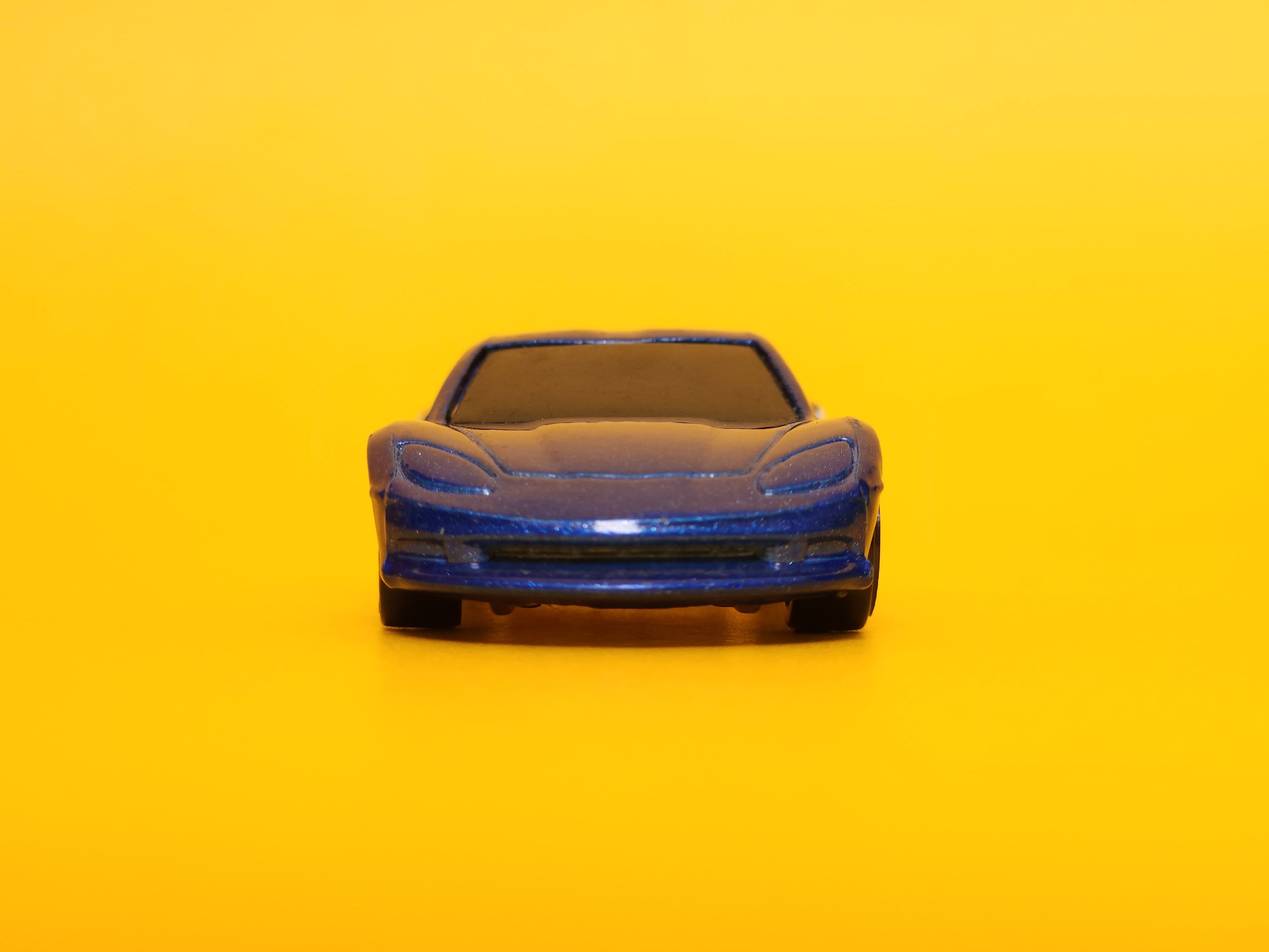 C6 Corvette: Metallic Dark Blue – 2008 Mattel Hot Wheels Basic