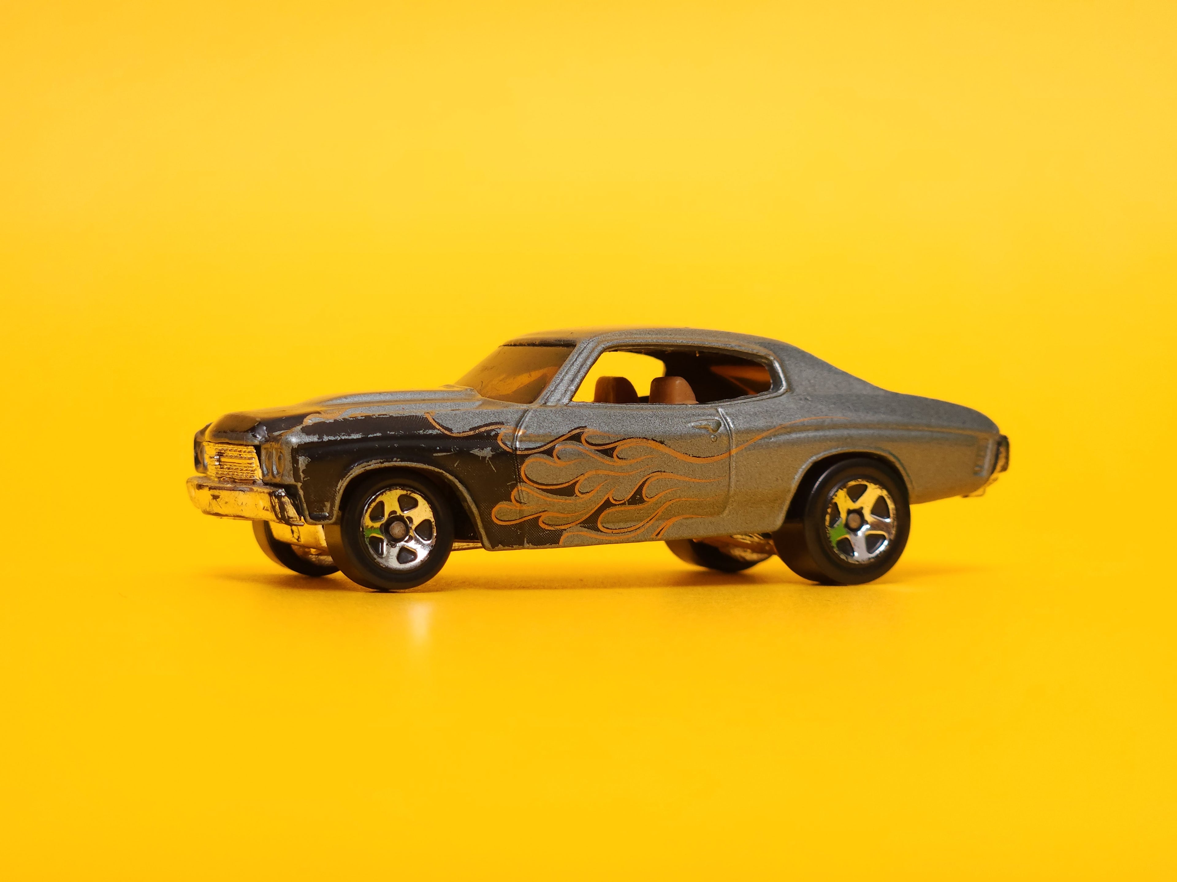 '70 Chevelle SS: Metalflake Gray – 2008 Mattel Hot Wheels Basic