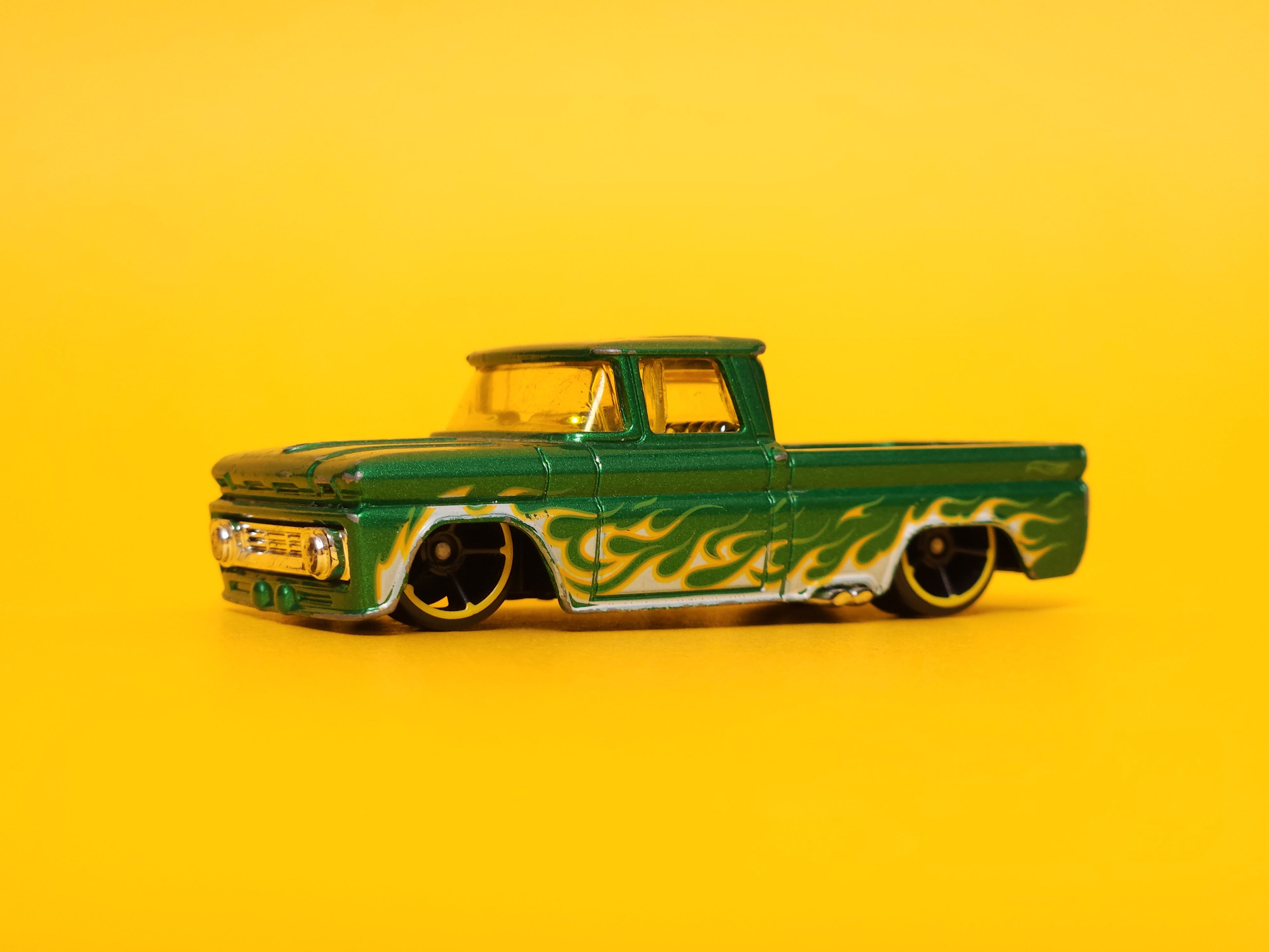 Custom '62 Chevy: Metalflake Green – 2016 Mattel Hot Wheels Basic