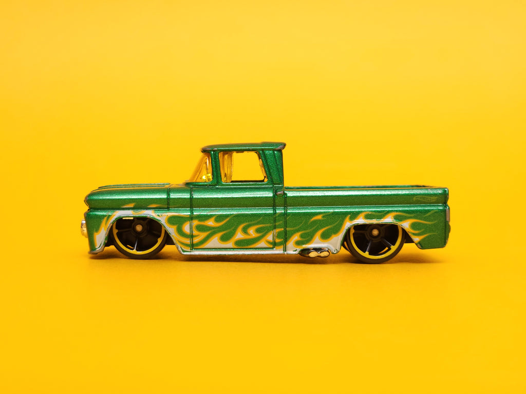 Custom '62 Chevy: Metalflake Green – 2016 Mattel Hot Wheels Basic