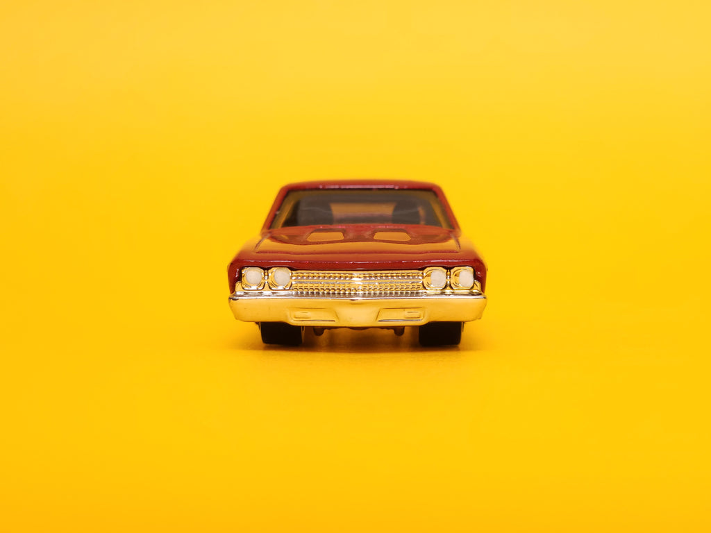 '69 Chevelle SS 396: Metalflake Dark Red – 2008 Mattel Hot Wheels Basic 1st Edition