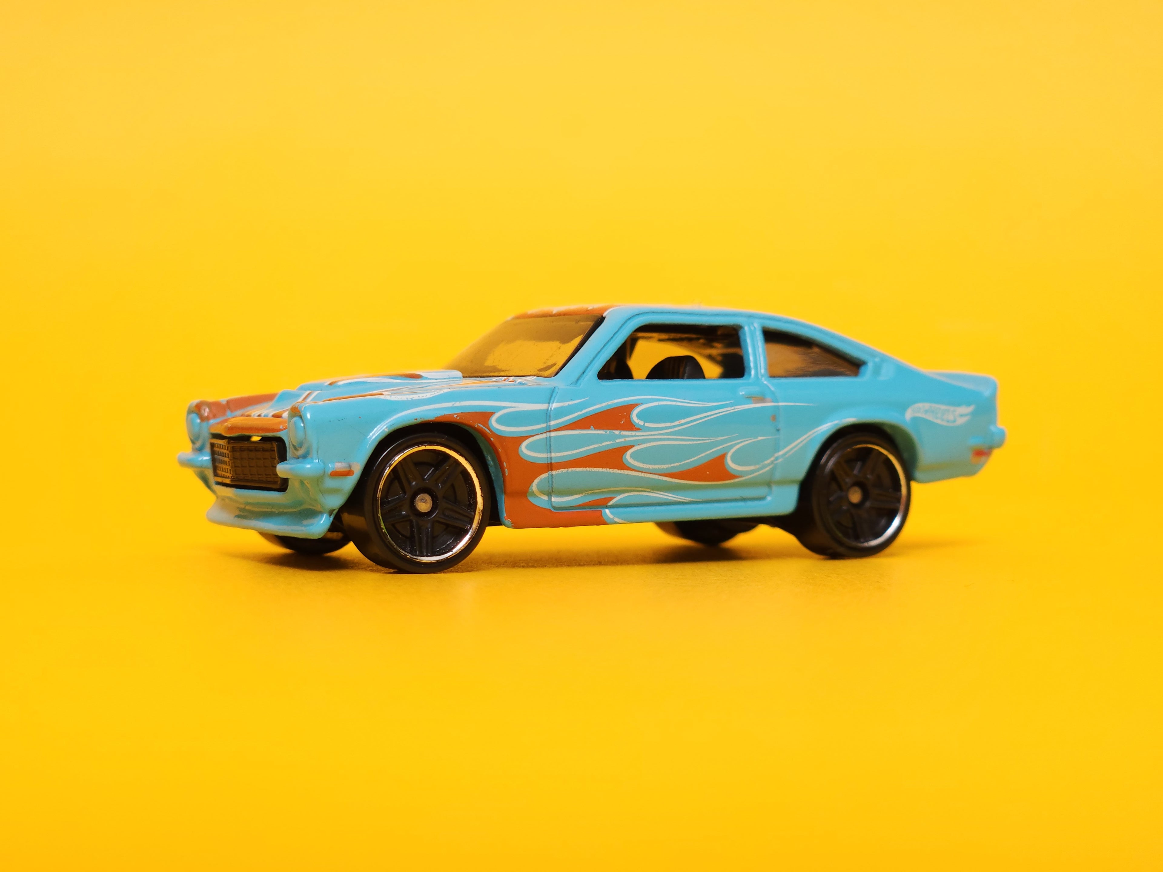 Custom V-8 Vega: Light Blue – 2014 Mattel Hot Wheels Basic