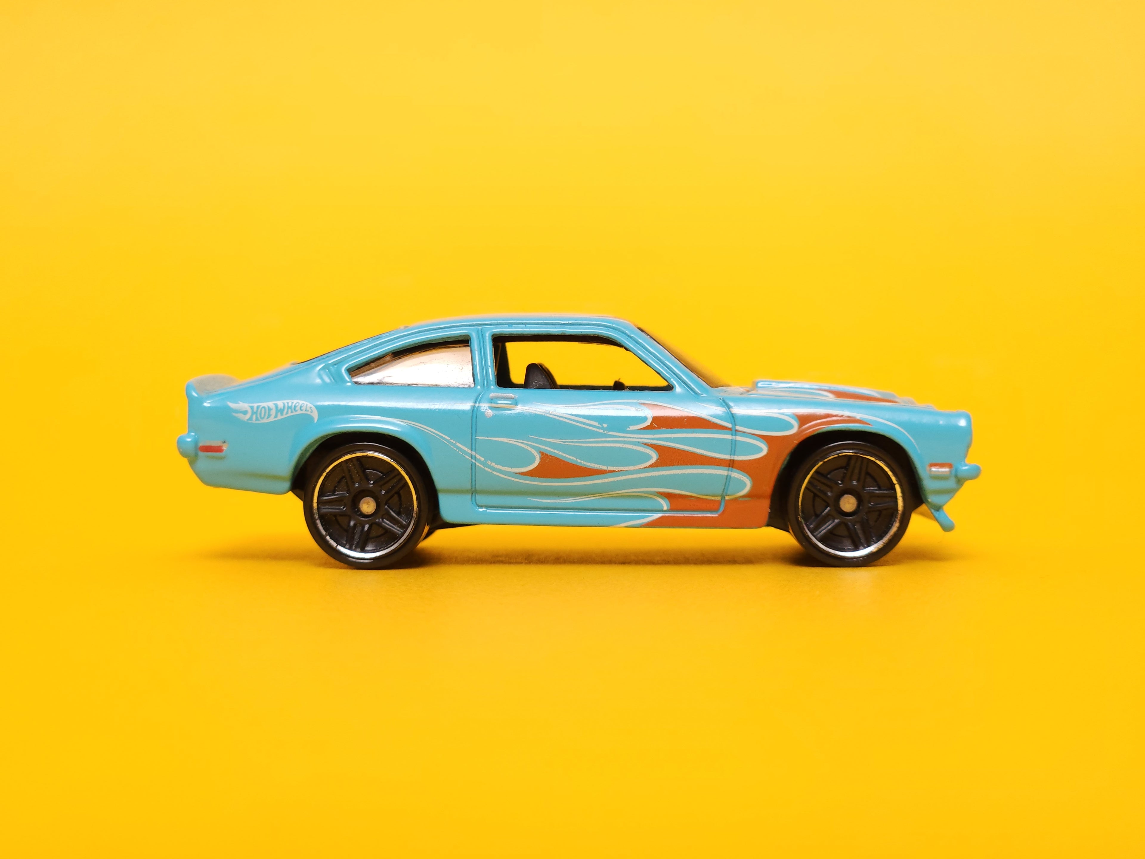 Custom V-8 Vega: Light Blue – 2014 Mattel Hot Wheels Basic