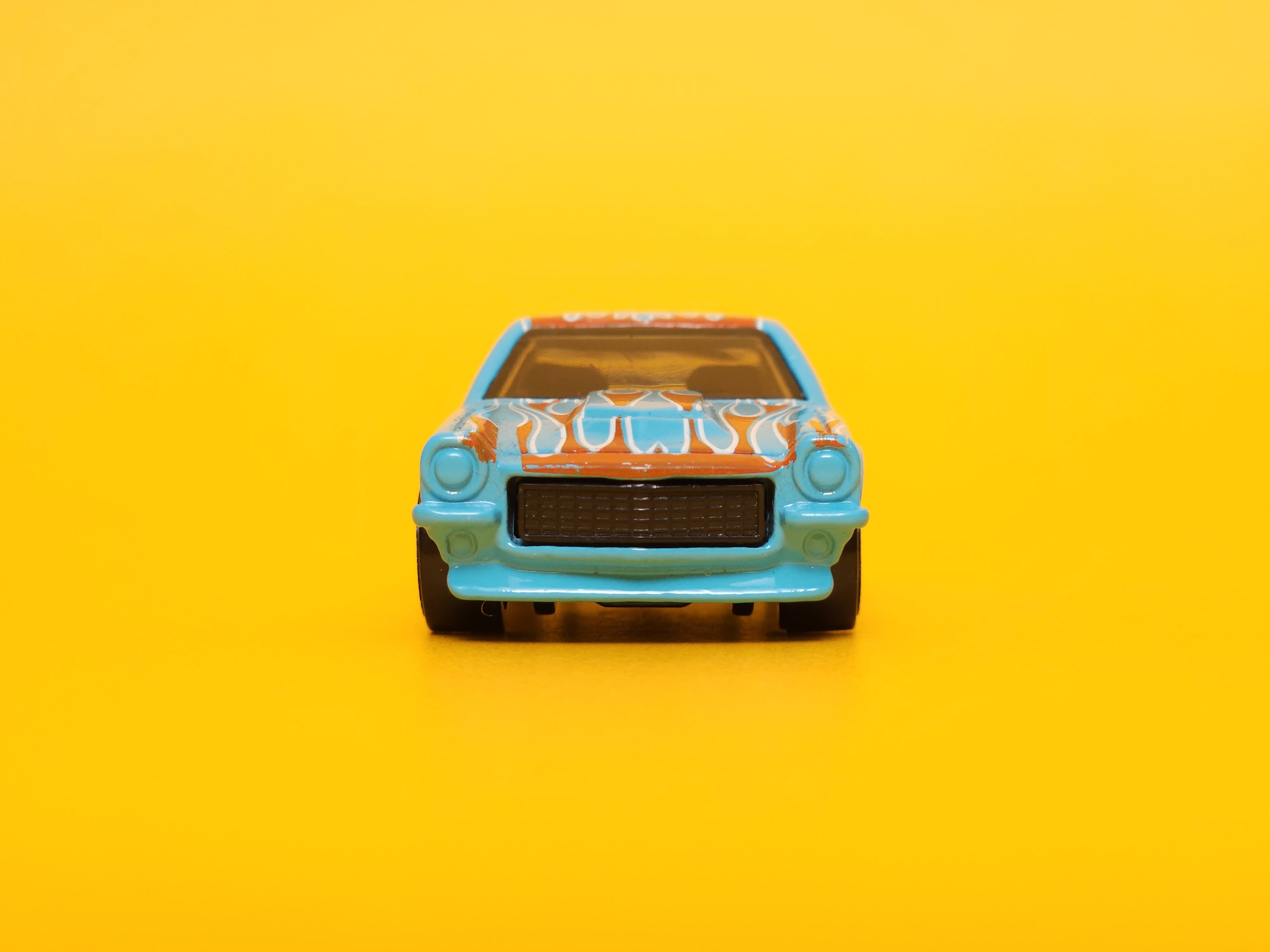 Custom V-8 Vega: Light Blue – 2014 Mattel Hot Wheels Basic