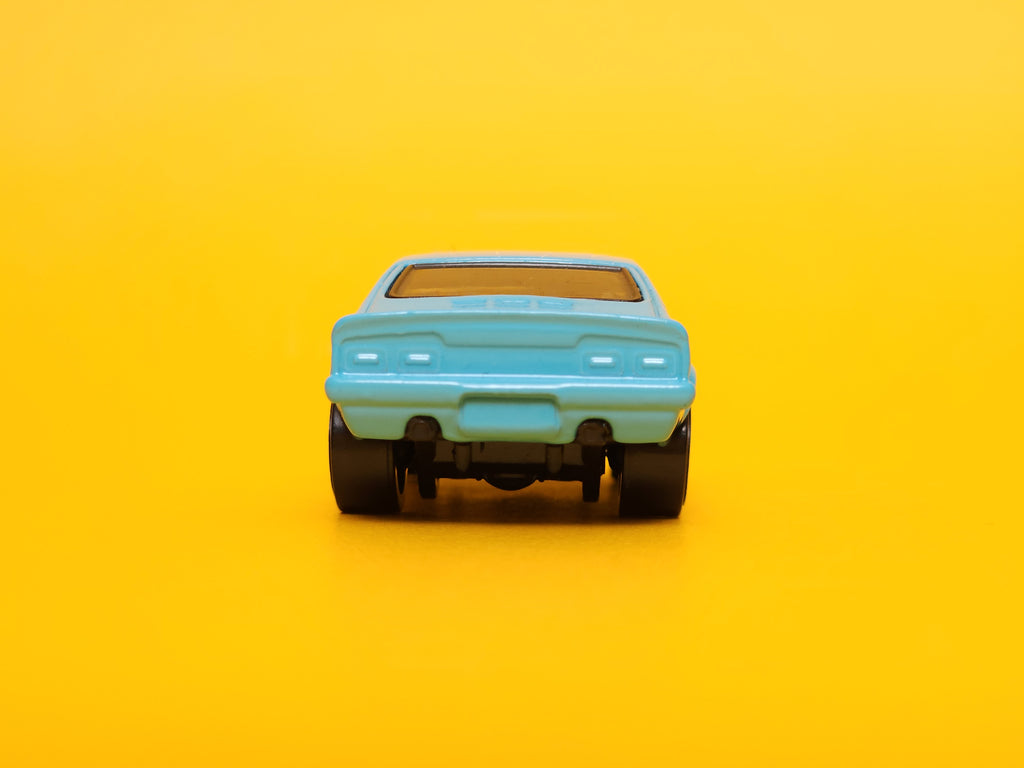 Custom V-8 Vega: Light Blue – 2014 Mattel Hot Wheels Basic