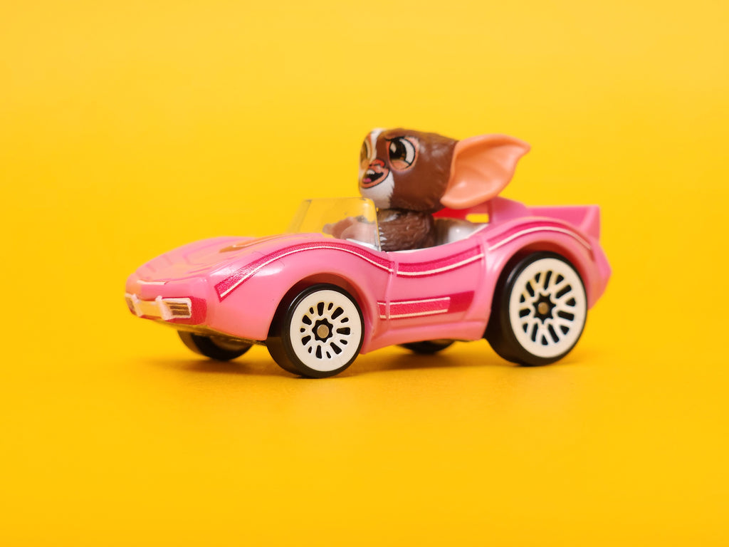Gizmo (RacerVerse): Barbie pink – 2024 Mattel Hot Wheels Silver 1st Edition
