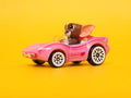 Gizmo (RacerVerse): Barbie pink – 2024 Mattel Hot Wheels Silver 1st Edition