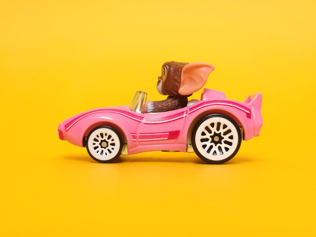 Gizmo (RacerVerse): Barbie pink – 2024 Mattel Hot Wheels Silver 1st Edition