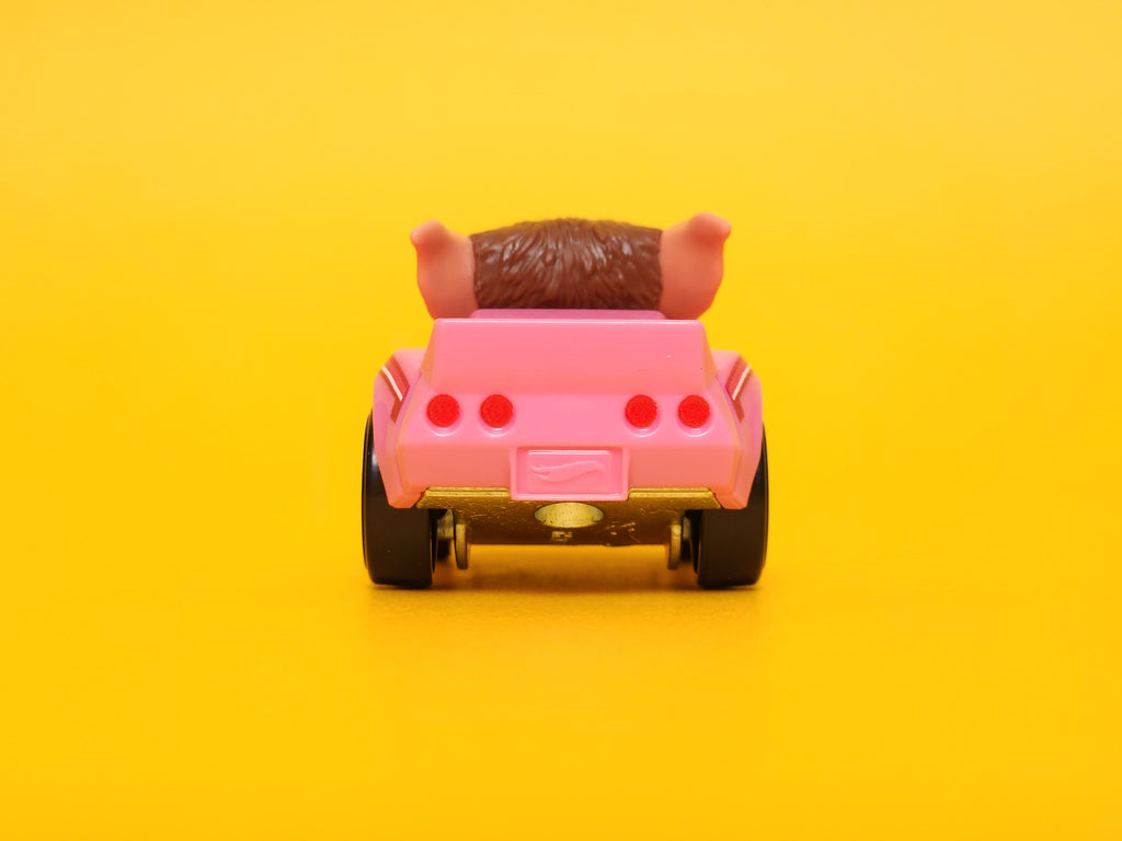 Gizmo (RacerVerse): Barbie pink – 2024 Mattel Hot Wheels Silver 1st Edition