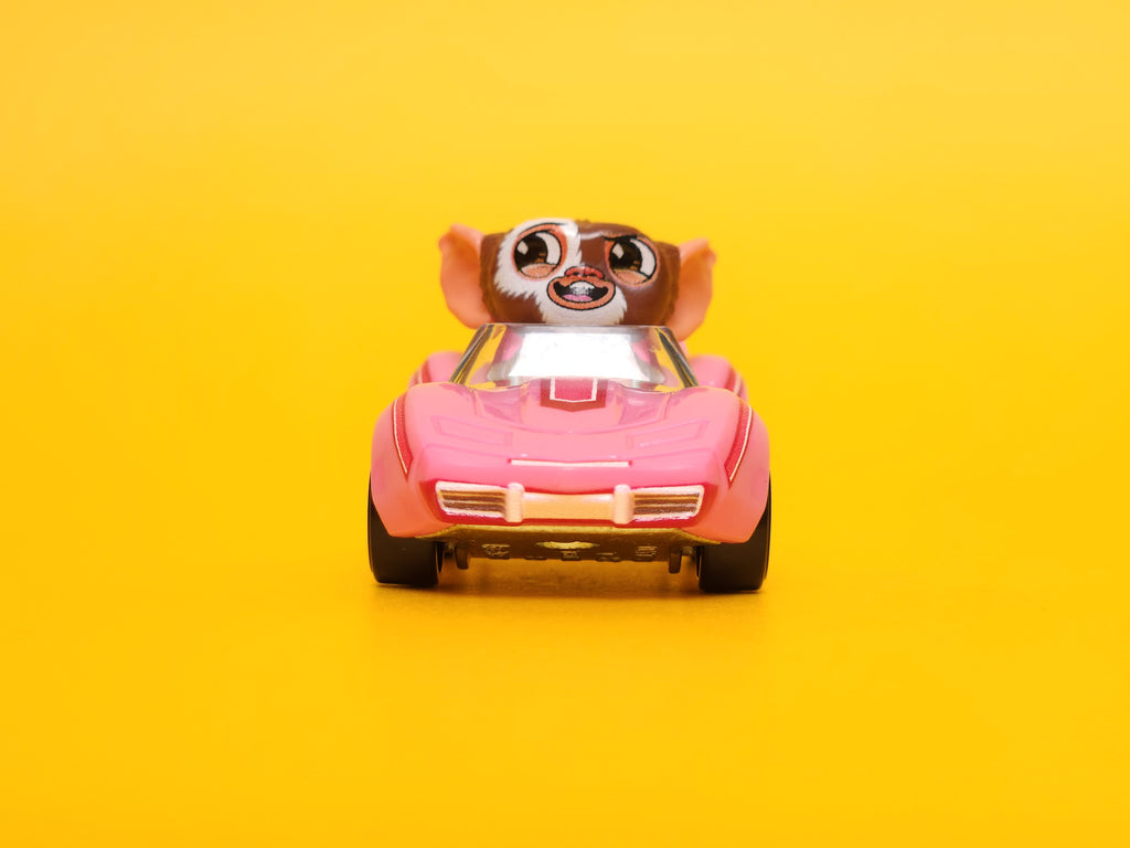 Gizmo (RacerVerse): Barbie pink – 2024 Mattel Hot Wheels Silver 1st Edition