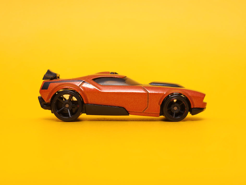 Fast Fish: Metalflake Burnt Orange – 2008 Mattel Hot Wheels Basic 1st Edition