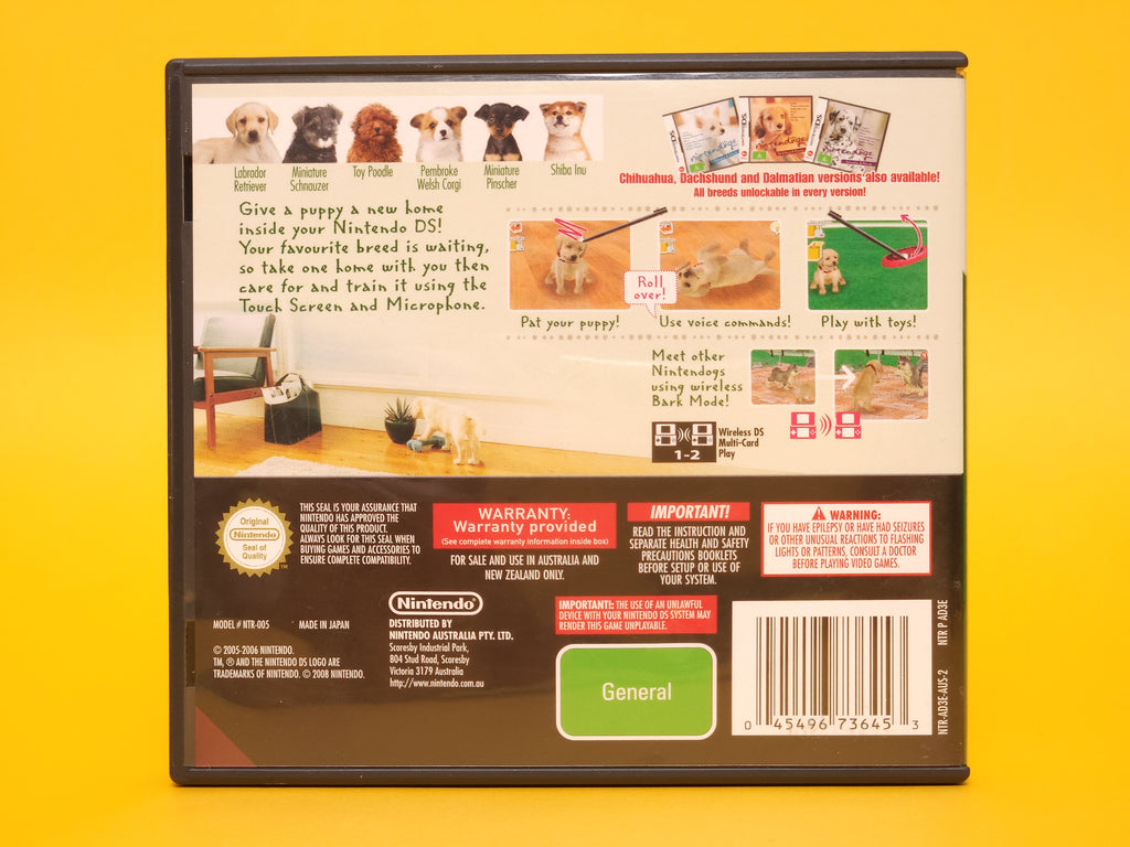 Nintendogs: Lab & Friends – 2005 Nintendo DS