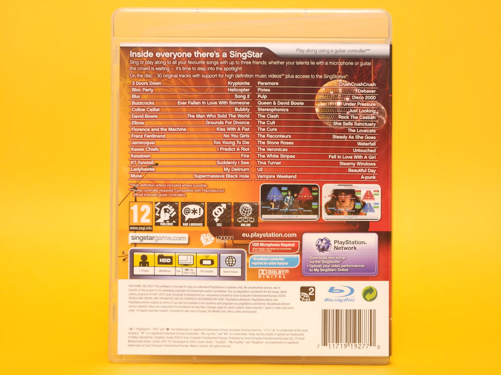 SingStar: Guitar – 2010 PlayStation 3