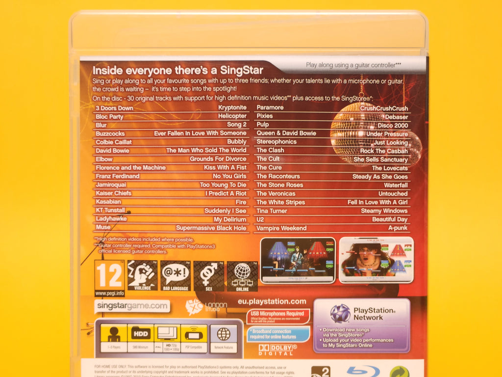 SingStar: Guitar – 2010 PlayStation 3