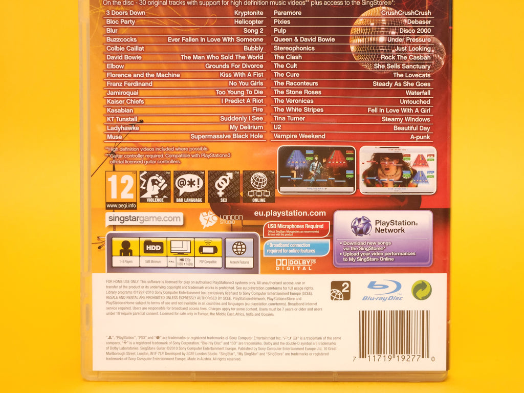 SingStar: Guitar – 2010 PlayStation 3
