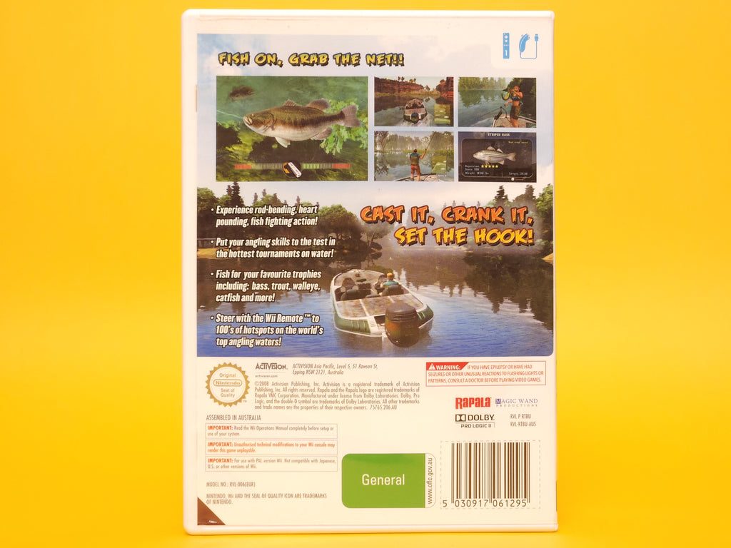 Rapala's Fishing Frenzy – 2008 Nintendo Wii