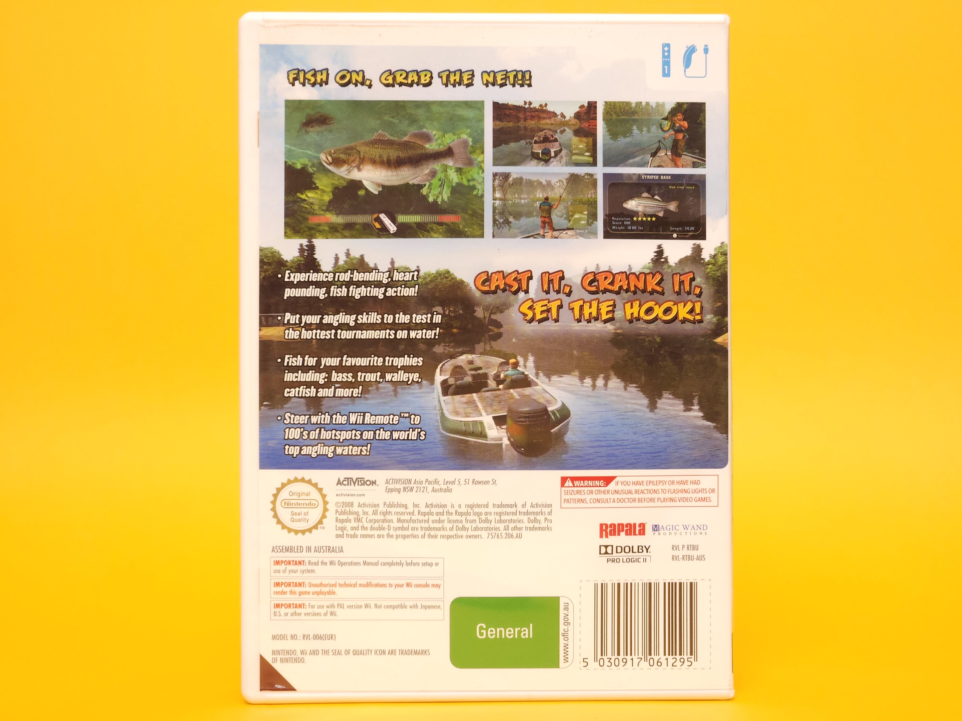 Rapala's Fishing Frenzy – 2008 Nintendo Wii