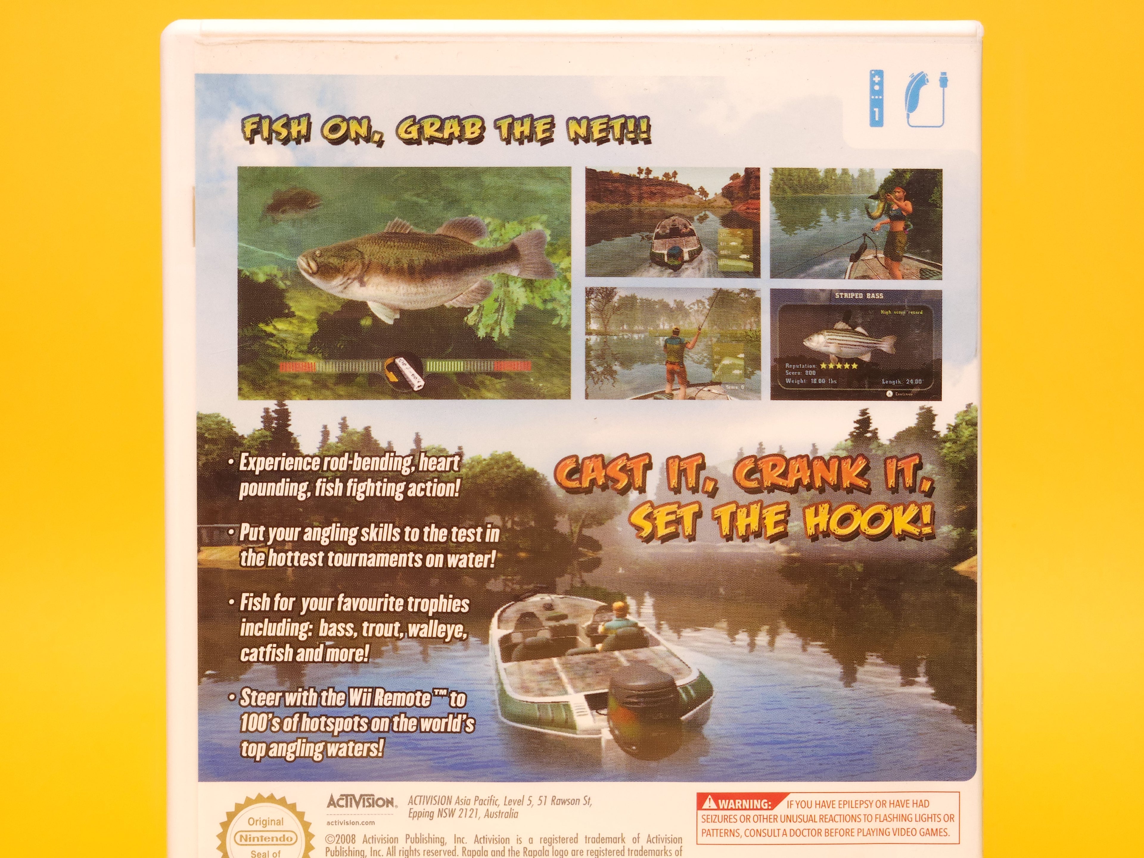 Rapala's Fishing Frenzy – 2008 Nintendo Wii