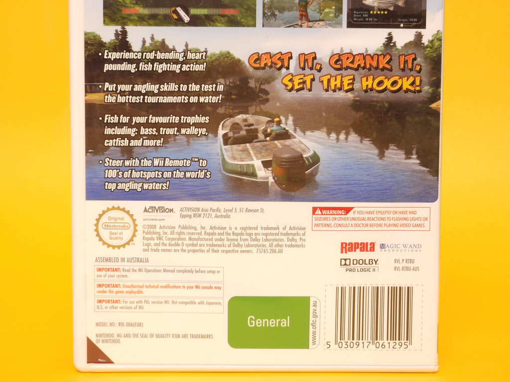 Rapala's Fishing Frenzy – 2008 Nintendo Wii