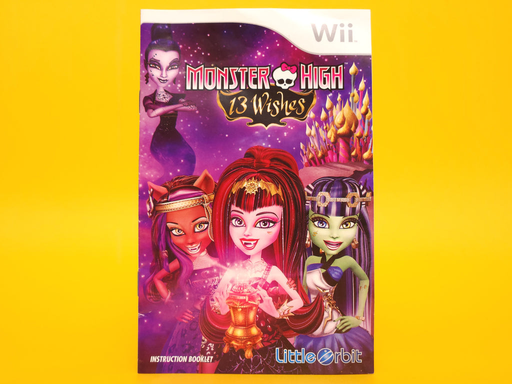 Monster High: 13 Wishes – 2013 Nintendo Wii