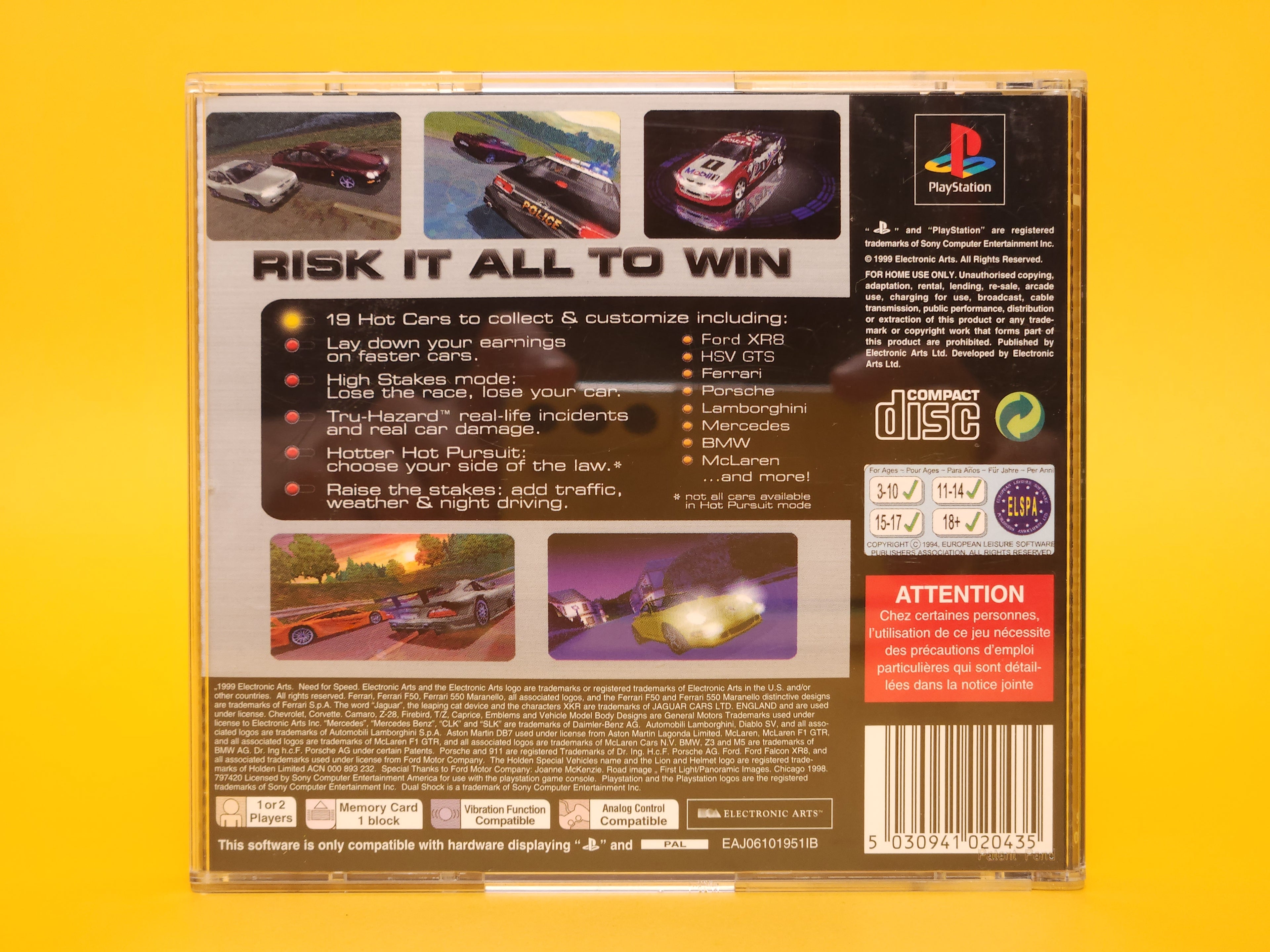 Need for Speed: High Stakes – 1999 PlayStation 1