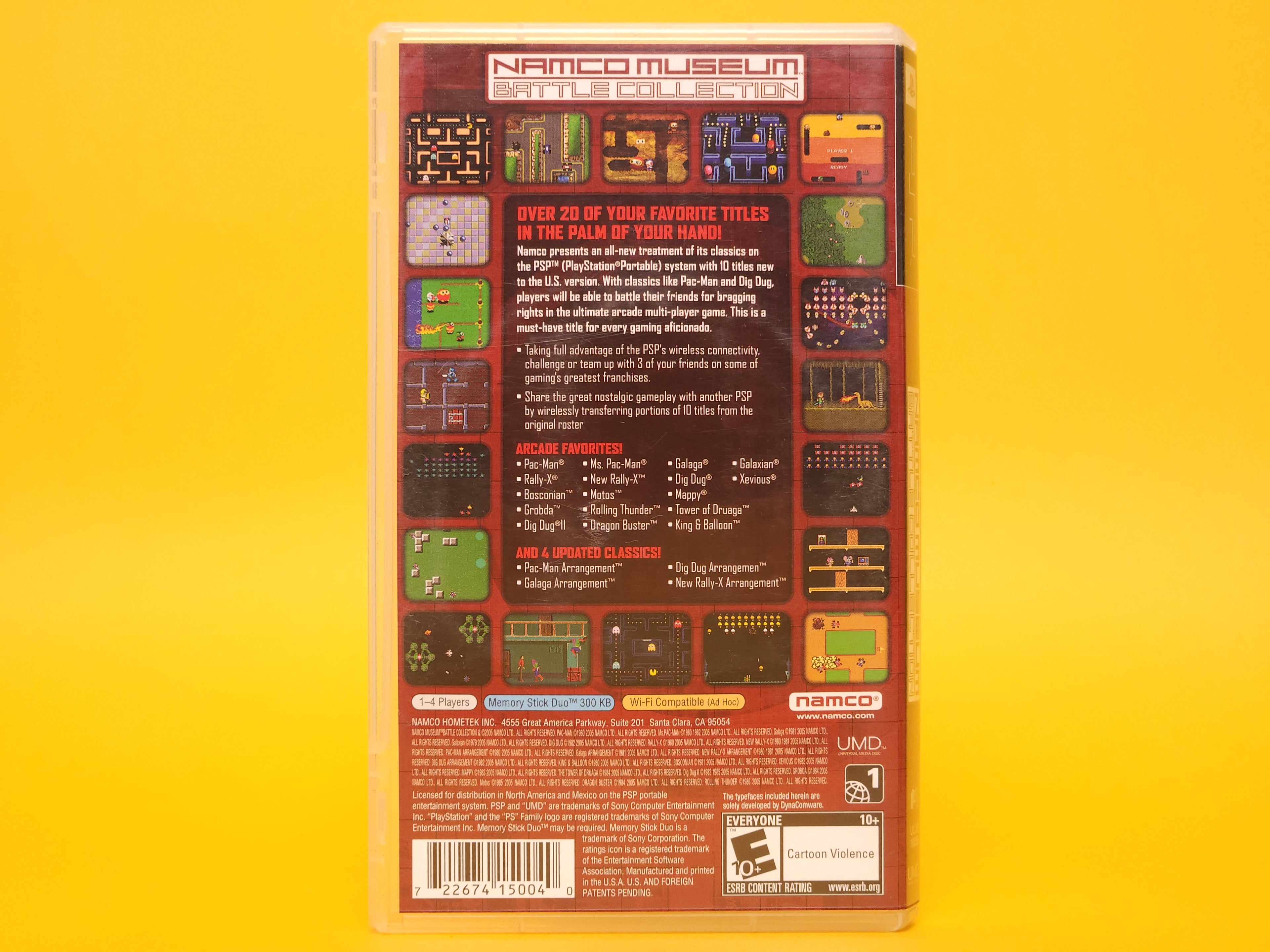 Namco Museum Battle Collection – 2005 PlayStation Portable