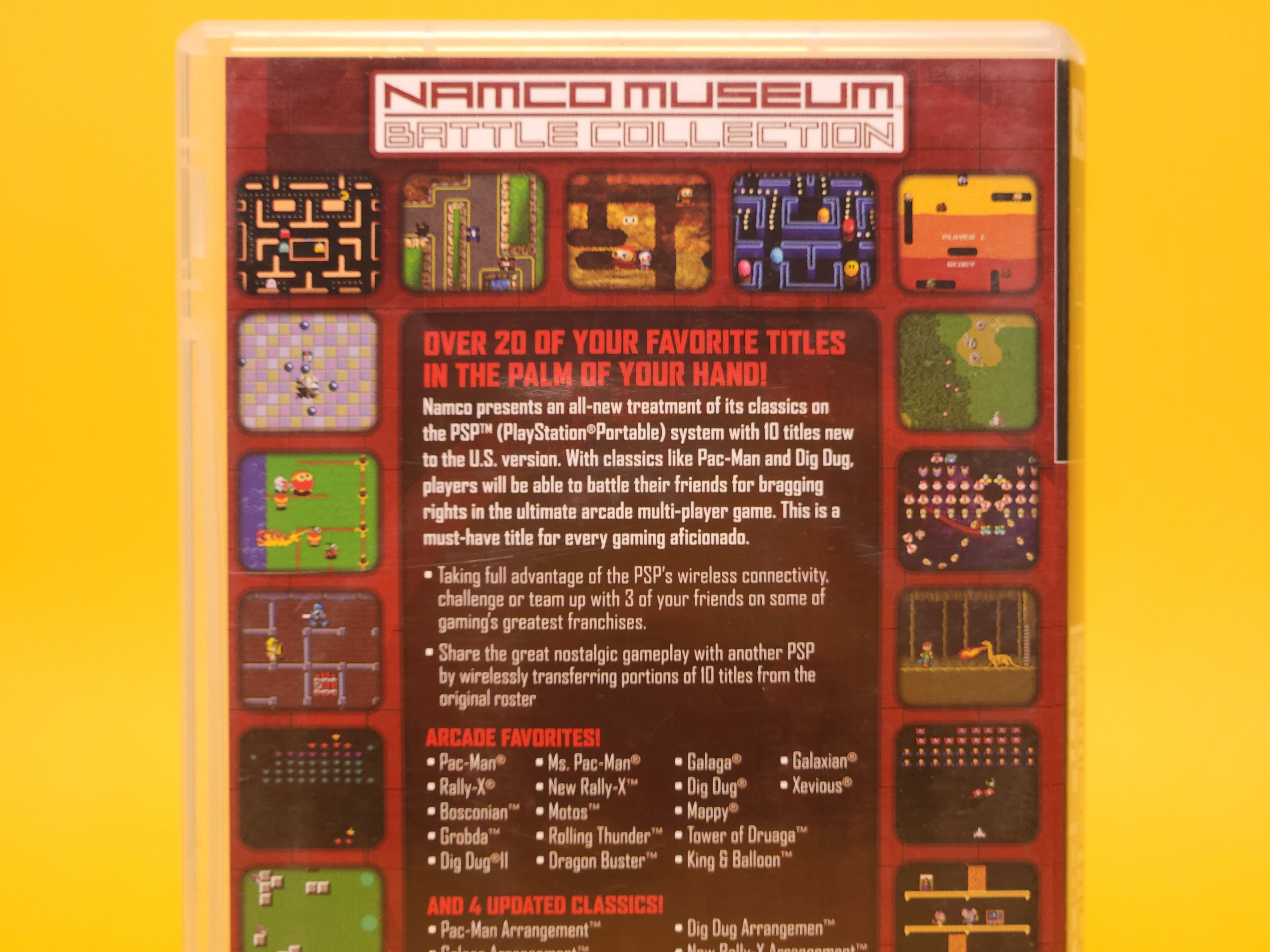 Namco Museum Battle Collection – 2005 PlayStation Portable