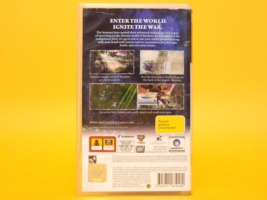 James Cameron's Avatar: The Game – 2009 PlayStation Portable