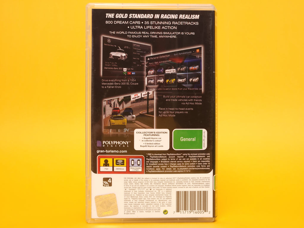 Gran Turismo (Collector's Edition) – 2009 PlayStation Portable
