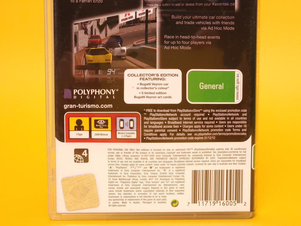 Gran Turismo (Collector's Edition) – 2009 PlayStation Portable